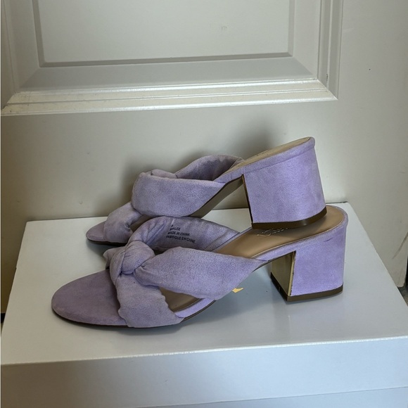 purple sandal heels - Picture 2 of 5